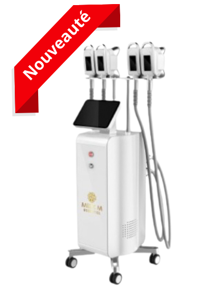 Appareil Cryolipolyse 4D 360° Machine de Cryolipolyse vacuum 4D 360°avec ses 4 applicateurs disponible en location ou achat